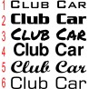 Club Car Custom emblems